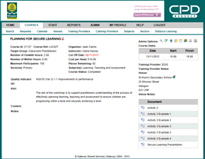 View Course with Documents